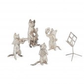 A 1970S NOVELTY CAT QUARTET WI