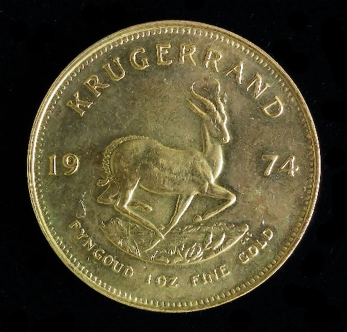A 1974 South Africa Krugerrand