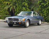 A 1980 MERCEDES BENZ 450 SLA 1