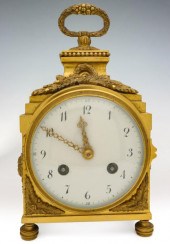 A 19C. CONTINENTAL GILT BRONZE