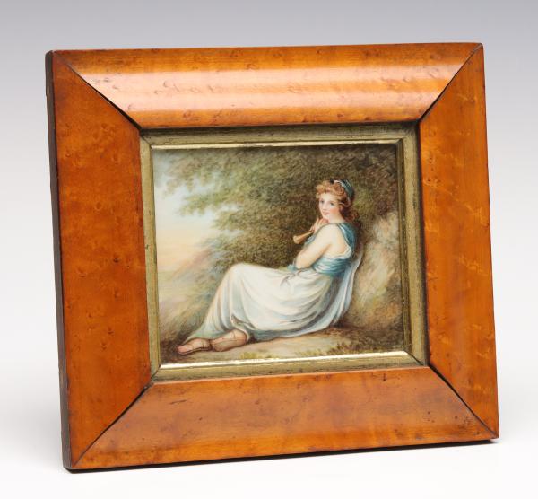 A 19C. CONTINENTAL SCHOOL MINIATURE