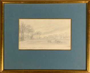 A 19th C. Alfred Robaut pencil