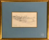 A 19th C. Alfred Robaut pencil