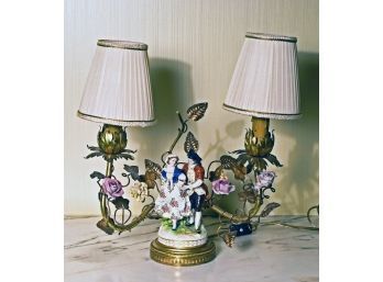 A 19th C. Dresden figural group