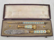 A 19th c. French hallmarked