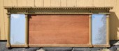 A 19th C. gilt wood split colu