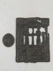 A 19th c. metal ''Billy and