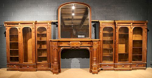 A 19TH C. MONUMENTAL BURLED