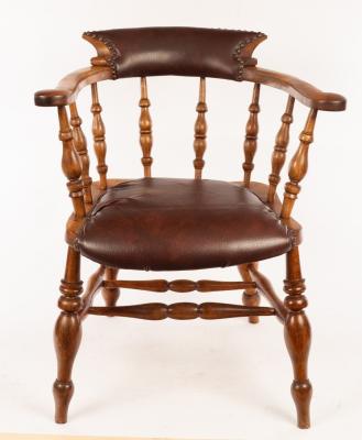 A 19th Century beechwood elbow