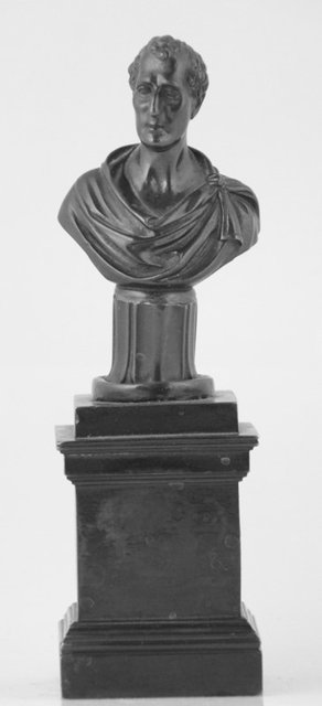 A 19th Century bronze bust of