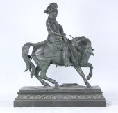 A 19th Century bronze figure o