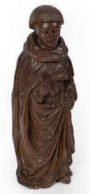 A 19th Century carved limewood