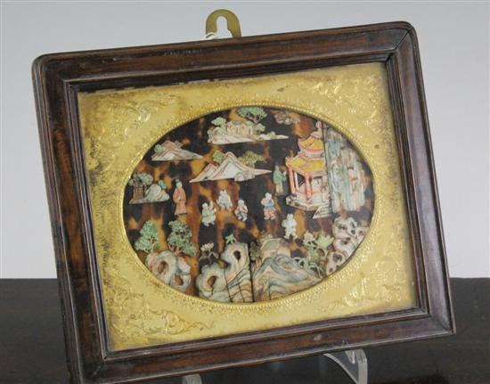 A 19th century Chinese stained
