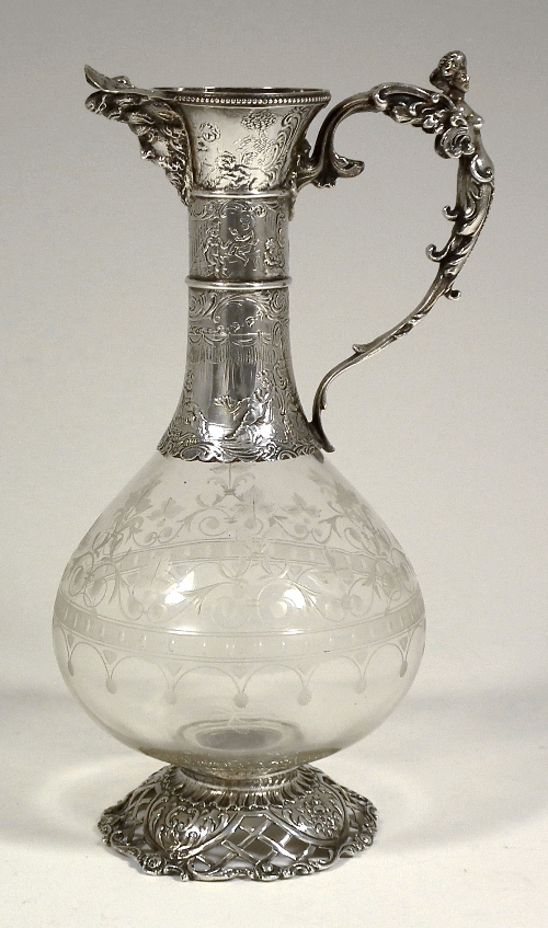 A 19th Century Continental etched
