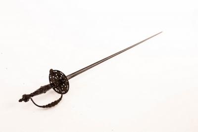 A 19th Century cut steel handled