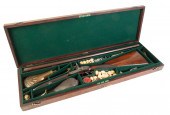 A 19TH CENTURY DOUBLE BARRELLE