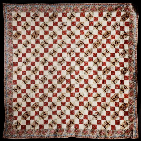 A 19TH CENTURY FOUR PATCH BROKEN