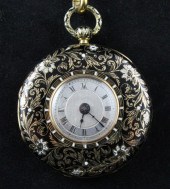 A 19th century French 18ct gol