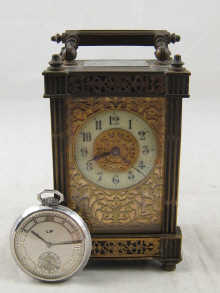 A 19th century French eight day