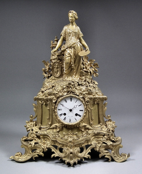A 19th Century French gilt