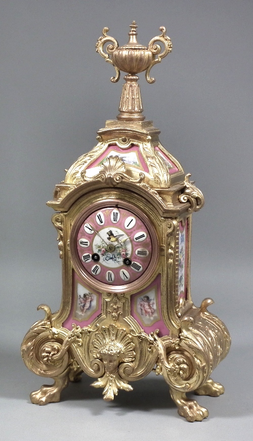 A 19th Century French gilt metal