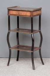 A 19th Century French gilt met