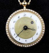 A 19th century French gold ena
