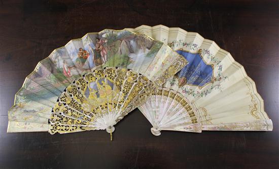 A 19th century French pierced and