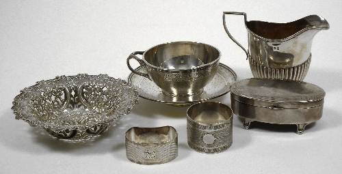 A 19th Century French silver tea