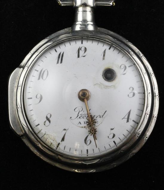 A 19th century French silver