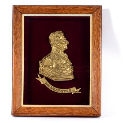 A 19th Century gilt brass relief