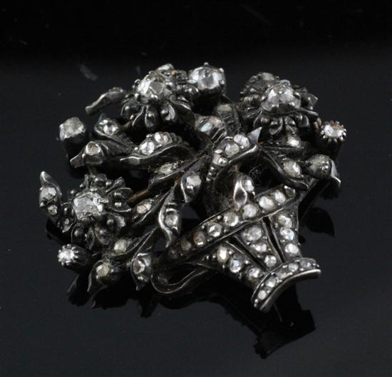 A 19th century gold silver and