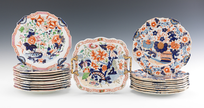 A 19th Century "Imari" Decorated