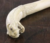 A 19th century Indian carved i