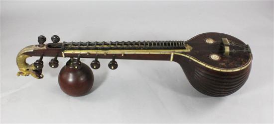 A 19th century Indian painted