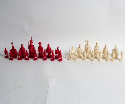 A 19th Century Indian stained ivory