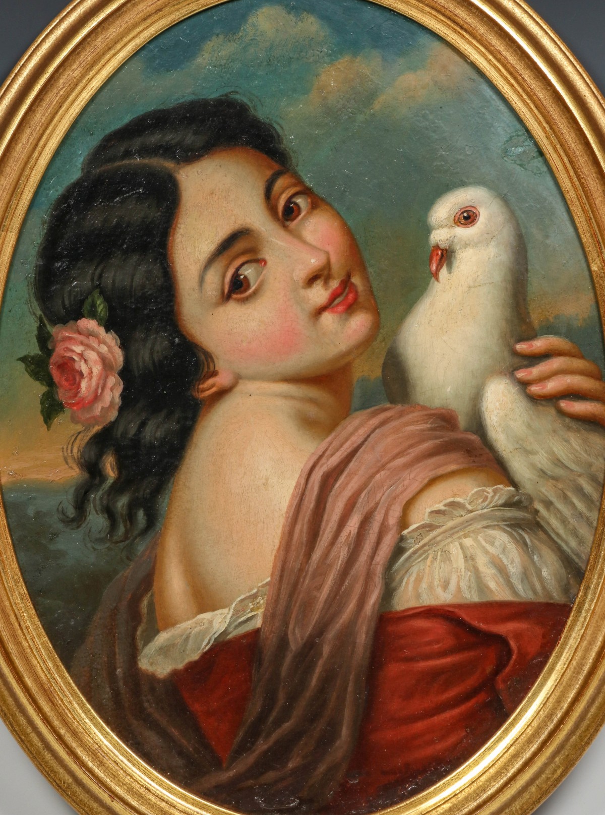 A 19TH CENTURY ITALIAN SCHOOL OIL