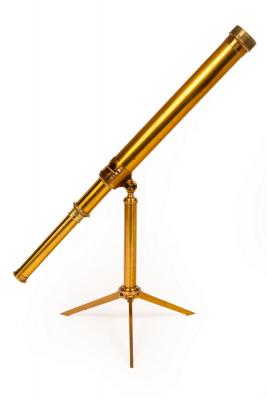 A 19th Century lacquered brass