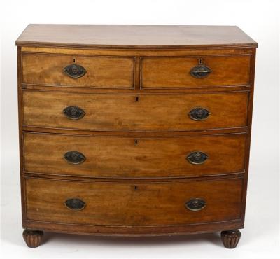 A 19th Century mahogany bowfront