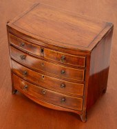 A 19th Century mahogany bowfro