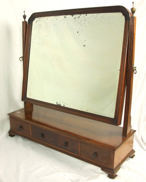 A 19th Century mahogany dressing