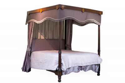A 19th Century mahogany four-poster