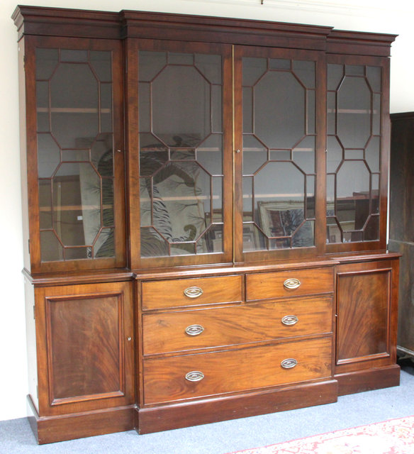 A 19th Century mahogany library