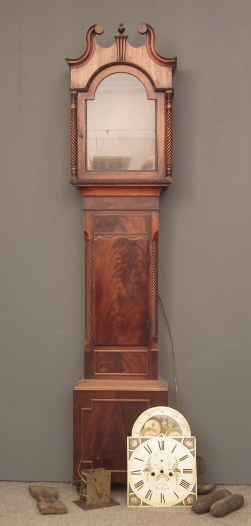 A 19th Century mahogany longcase