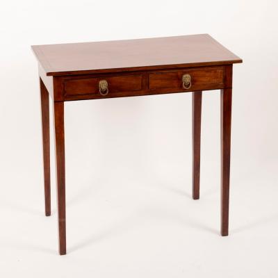 A 19th Century mahogany side table,