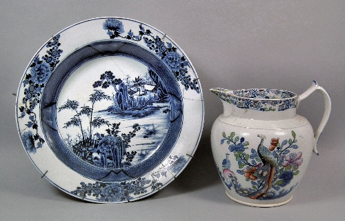 A 19th Century Masons ironstone jug