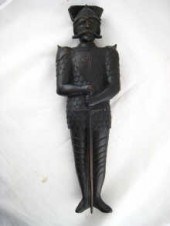 A 19th. century oak carving of