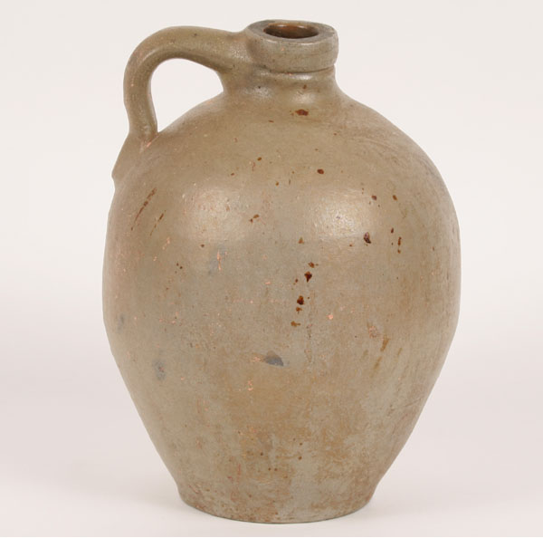 A 19th century ovoid stoneware jug,