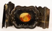 A 19th Century papier-mâché tr
