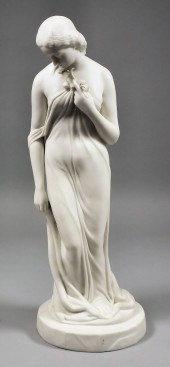 A 19th Century Parianware figu